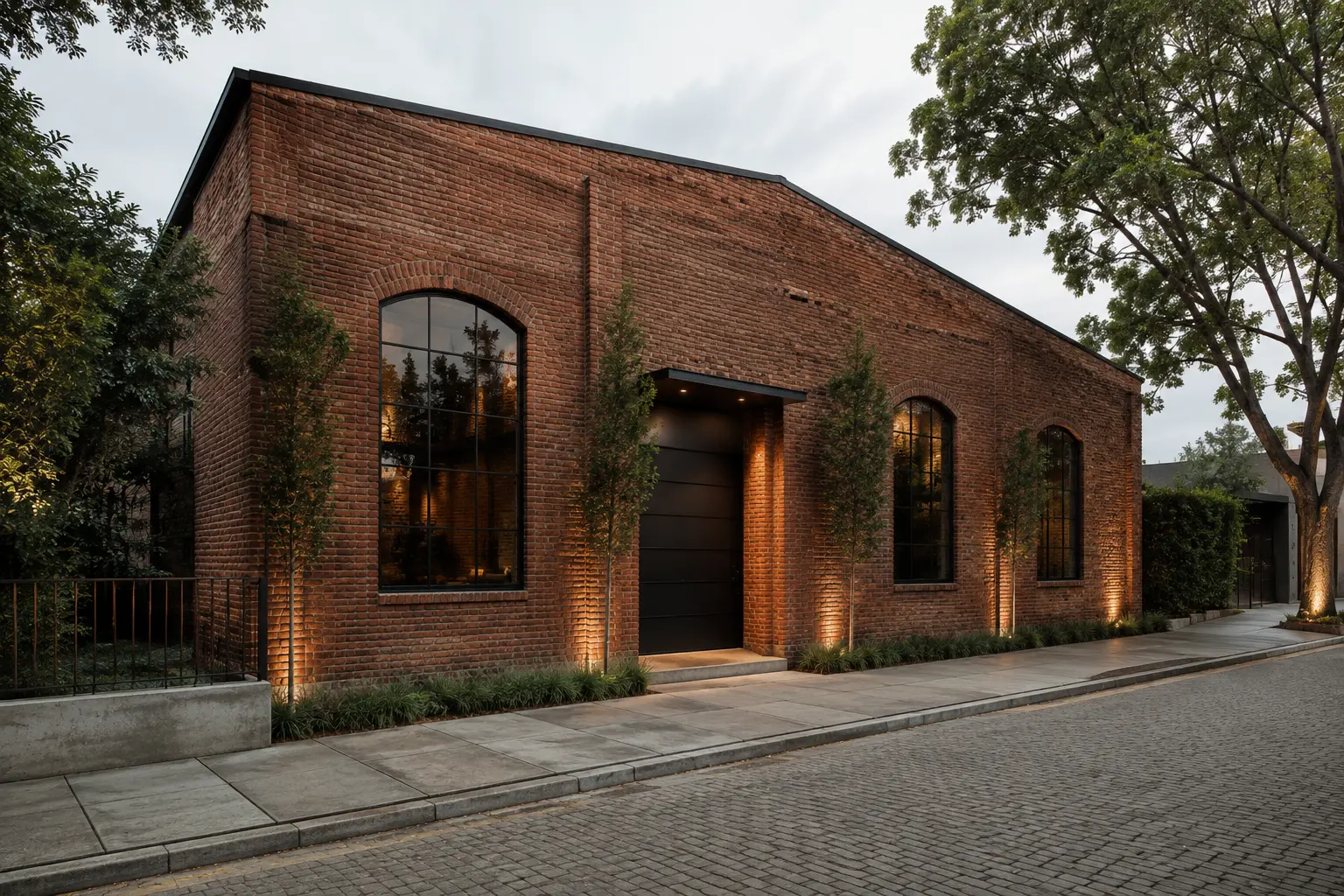 Loft Vinícola 27 — fachada e implantação