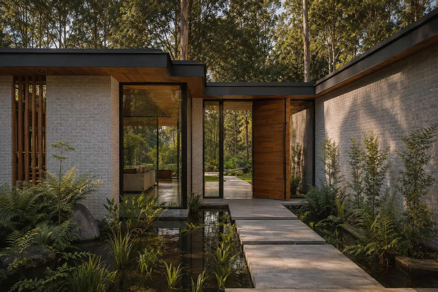 Casa Bosque — acesso