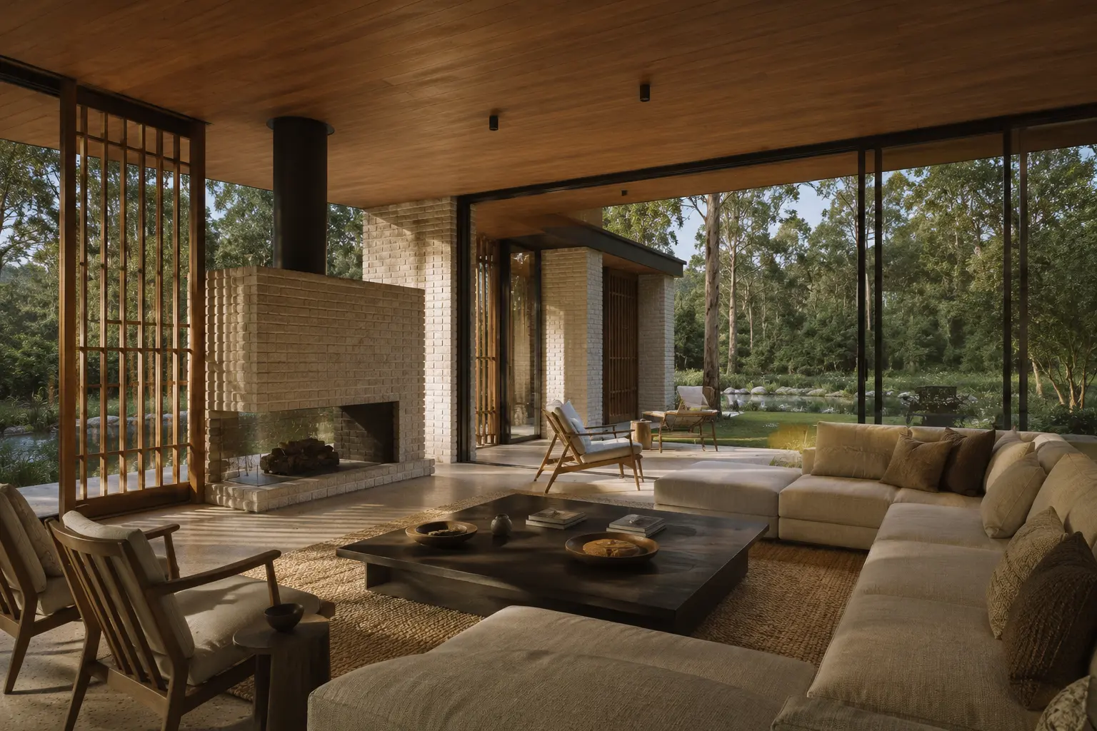 Casa Bosque — área social